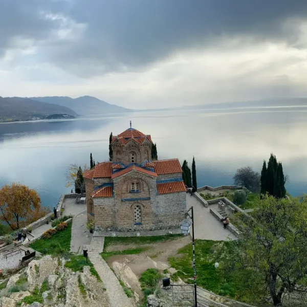 Monastery of St. John at Kaneo in Ohrid, N. Macedonia