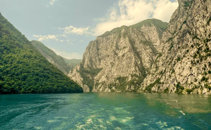Komani Lake Albania